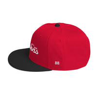 " SS-425 "  Snapback Hat (red)