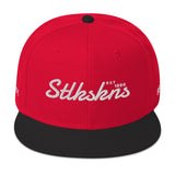 " SS-425 "  Snapback Hat (red)