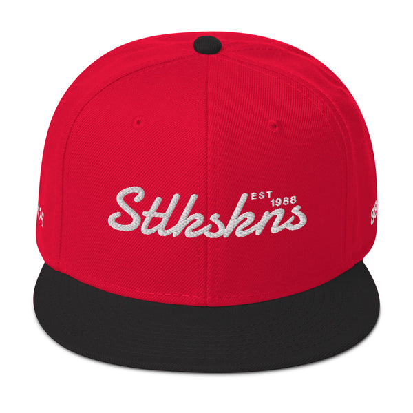 " SS-425 "  Snapback Hat (red)